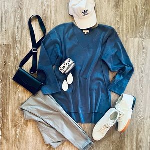 Umgee pullover high-low tunic sweater size large